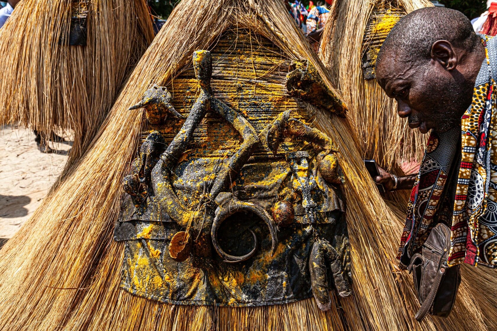 Stilt houses of Ganvie village on Lake Nokoue, Benin