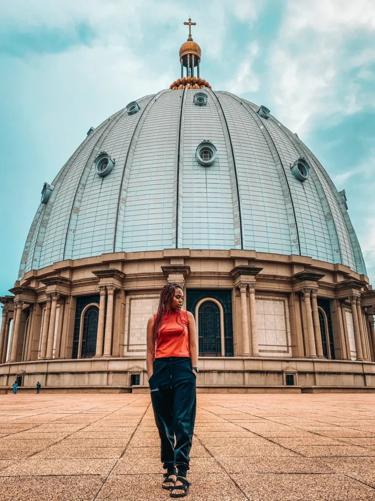 Basilica of Our Lady of Peace in Yamoussoukro, Cote d'Ivoire